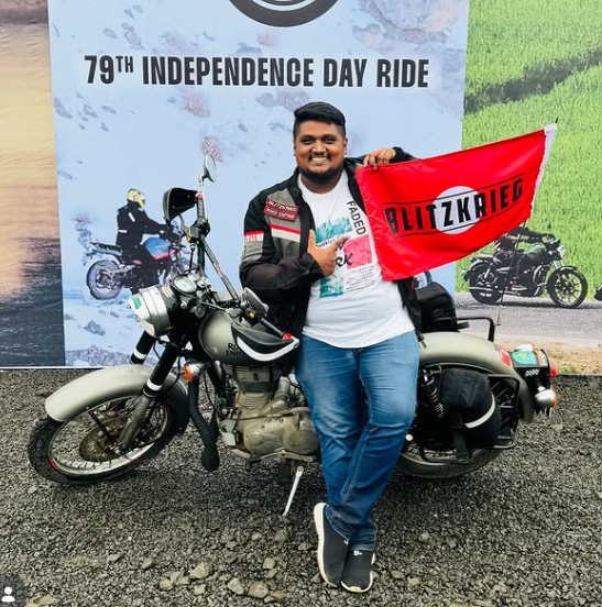 Nihal Mandlik, Road Captain at BRC India