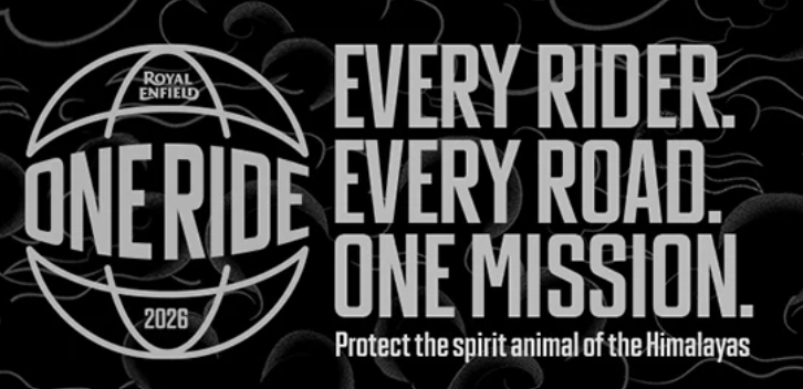 Royal Enfield One Ride 2026 — Every Rider, Every Road, One Mission
