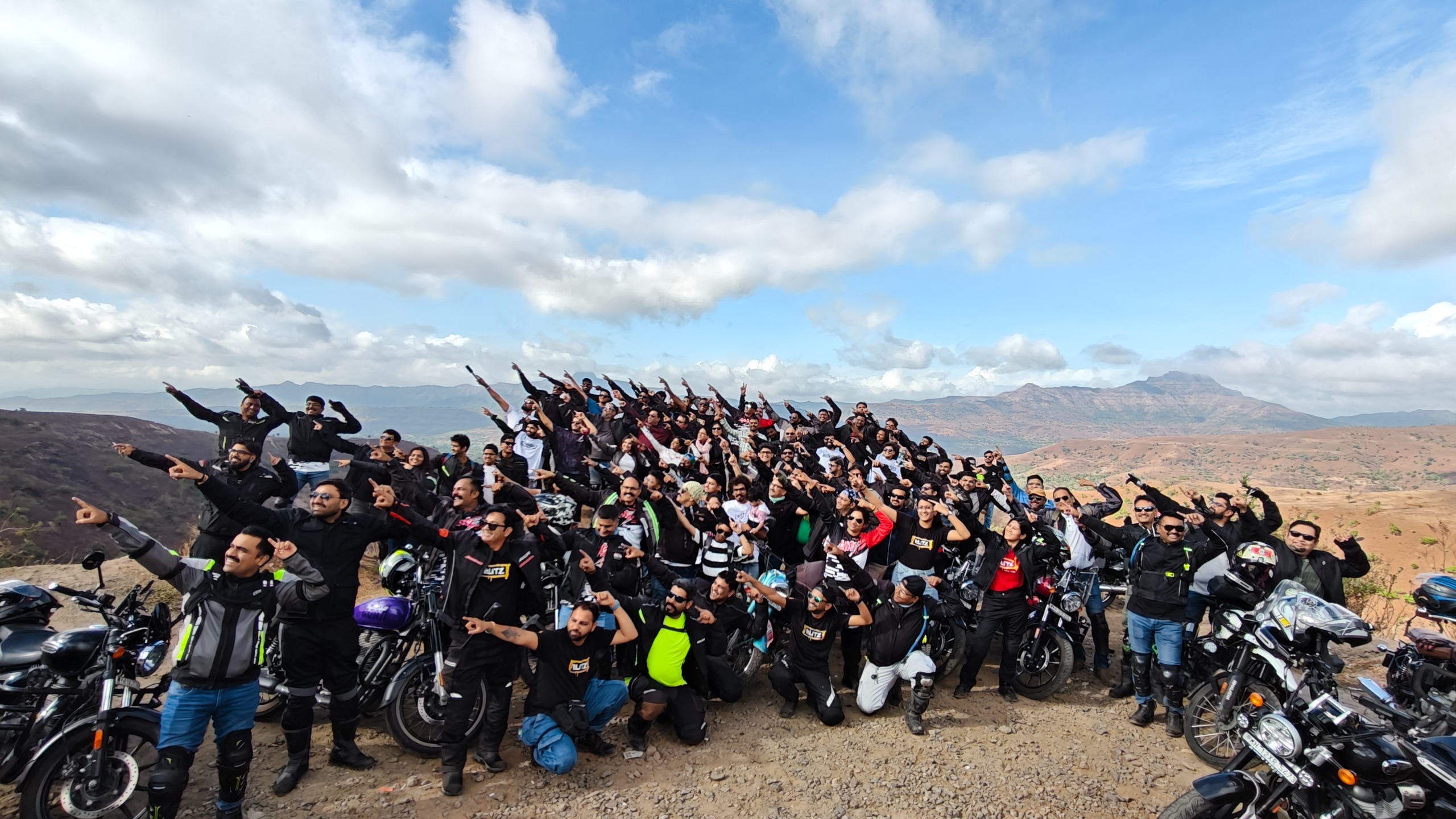 BRC riders celebrating World Motorcycling Day